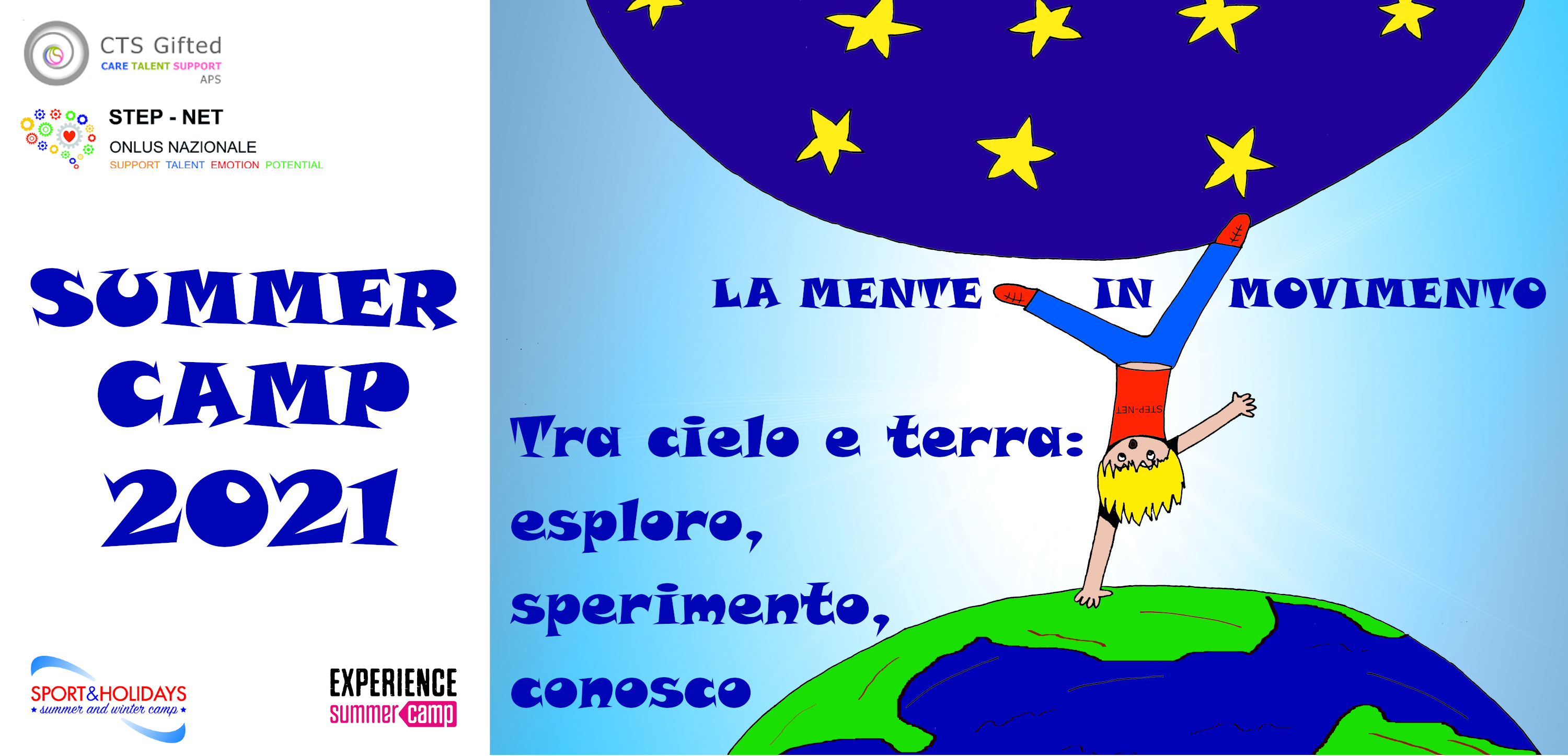 Summer camp per bambini e ragazzi plusdotati